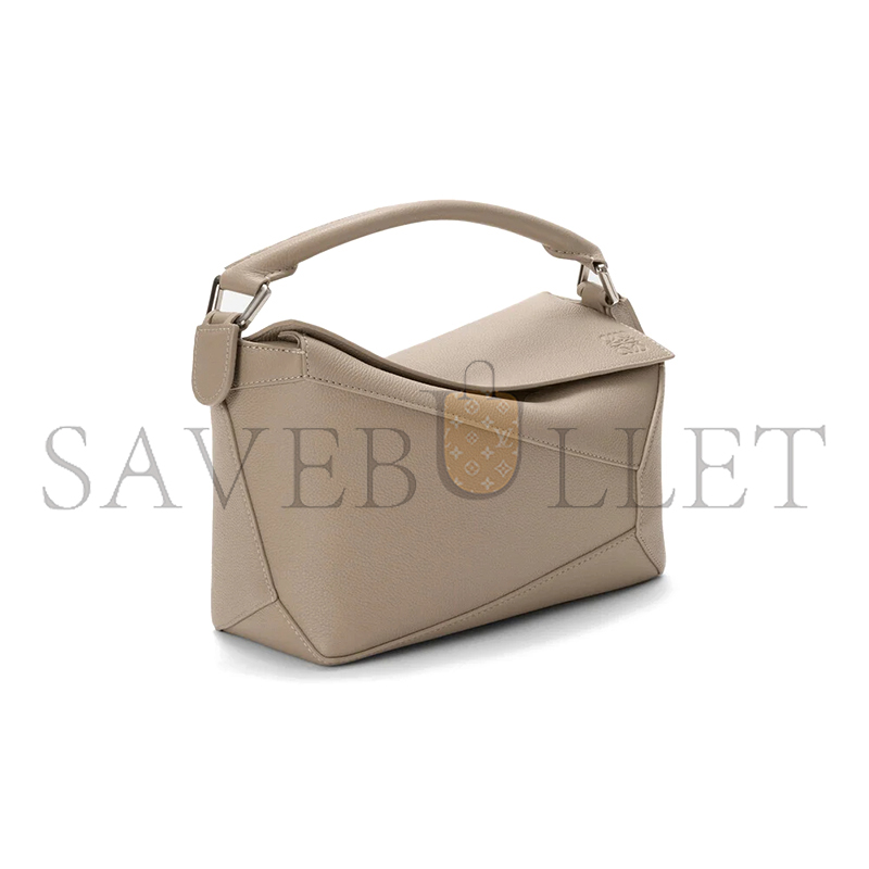 LOEWE SMALL PUZZLE EDGE BAG IN SOFT GRAINED CALFSKIN A510P60XAW (24*16.5*10.5cm)